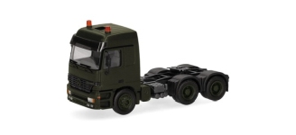 Herpa 747264 - H0 - Mercedes-Benz Zugmaschine Actros - oliv